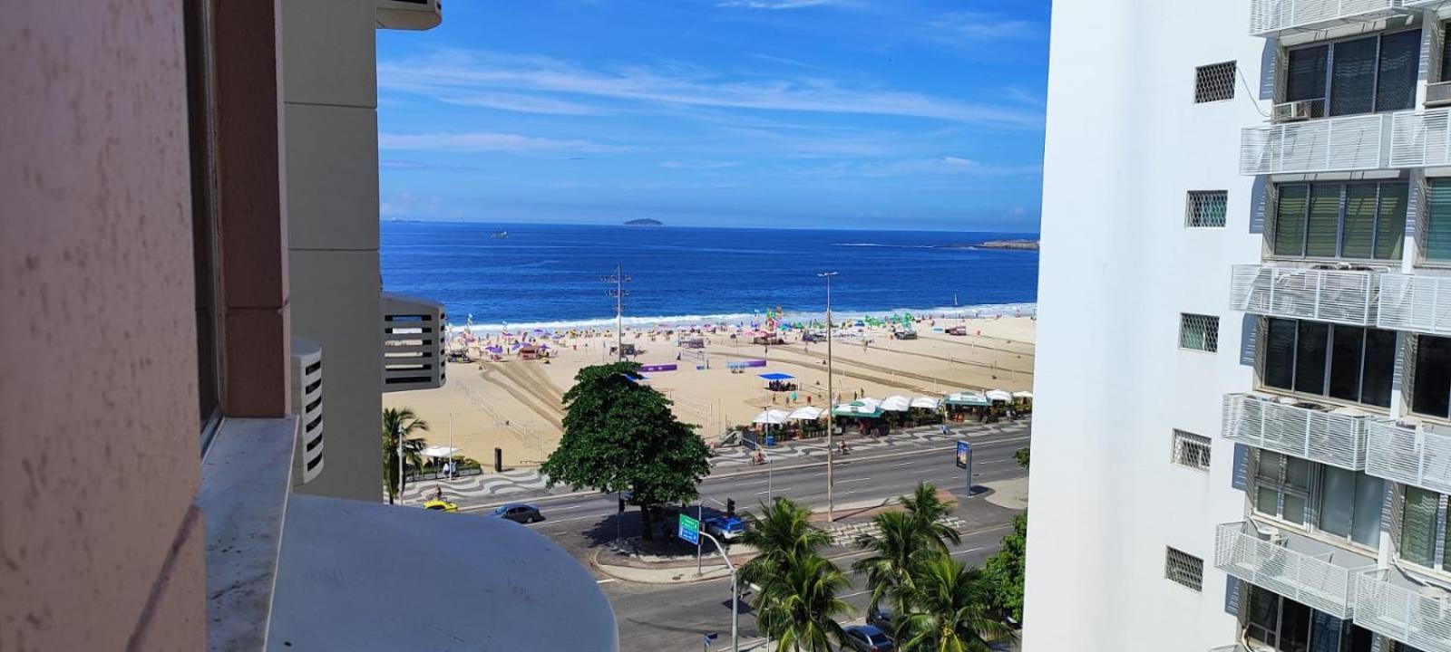 Apartment Beach Copacabana Rio De Janeiro Brazil Exteriör bild