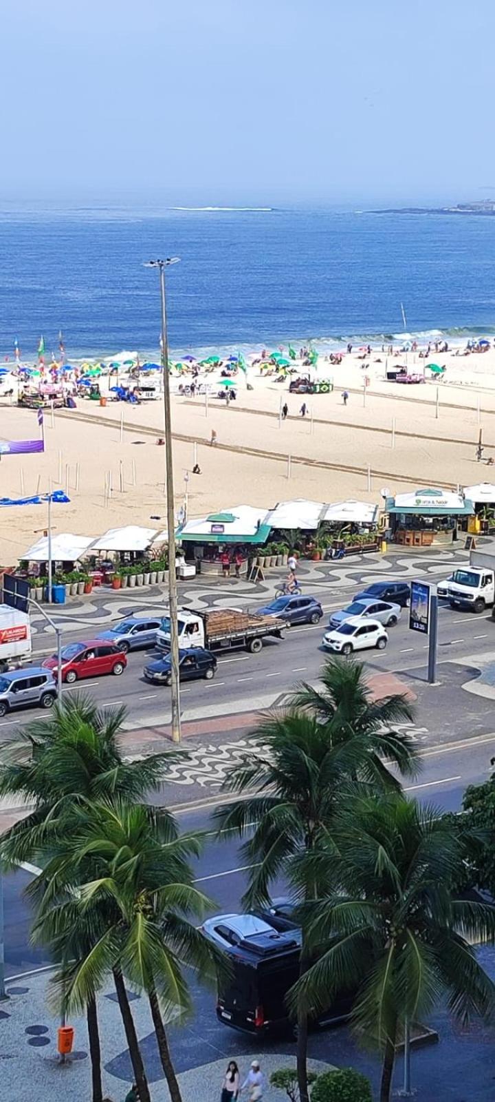 Apartment Beach Copacabana Rio De Janeiro Brazil Exteriör bild