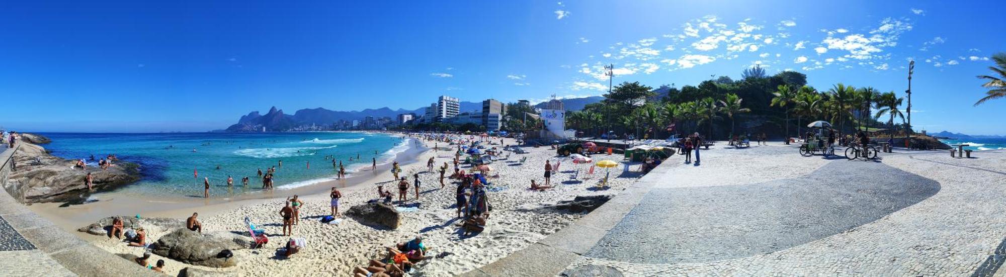 Apartment Beach Copacabana Rio De Janeiro Brazil Exteriör bild