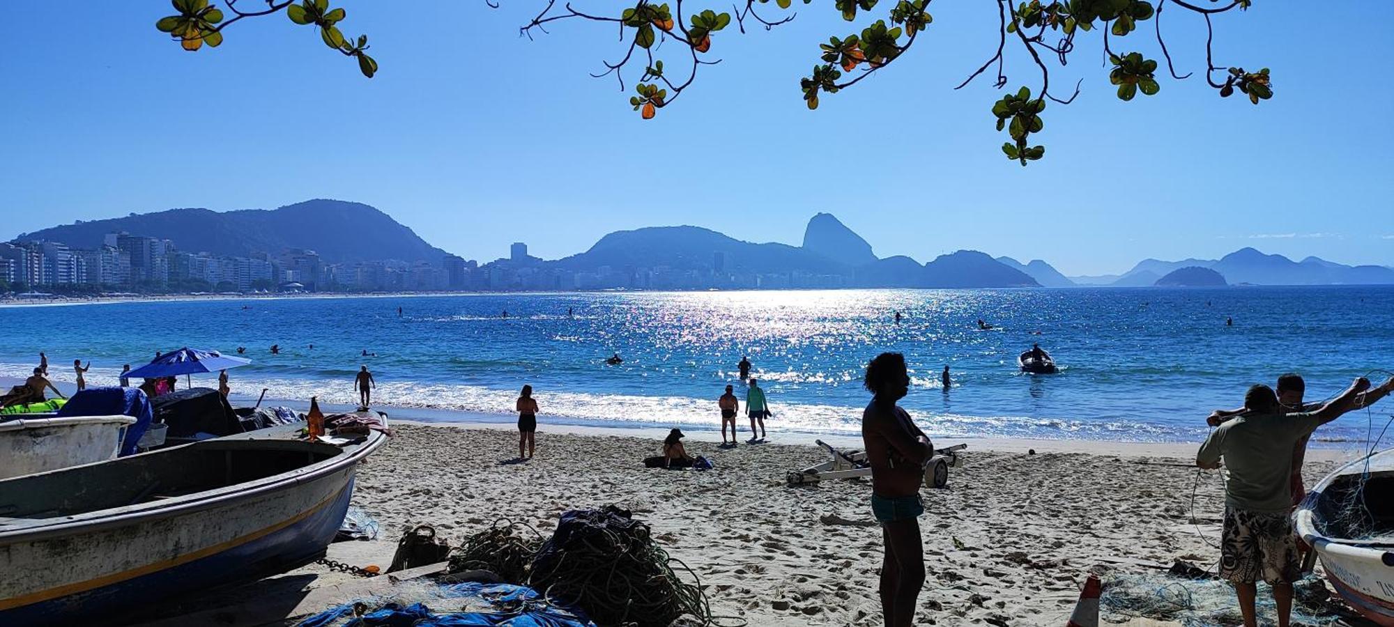 Apartment Beach Copacabana Rio De Janeiro Brazil Exteriör bild