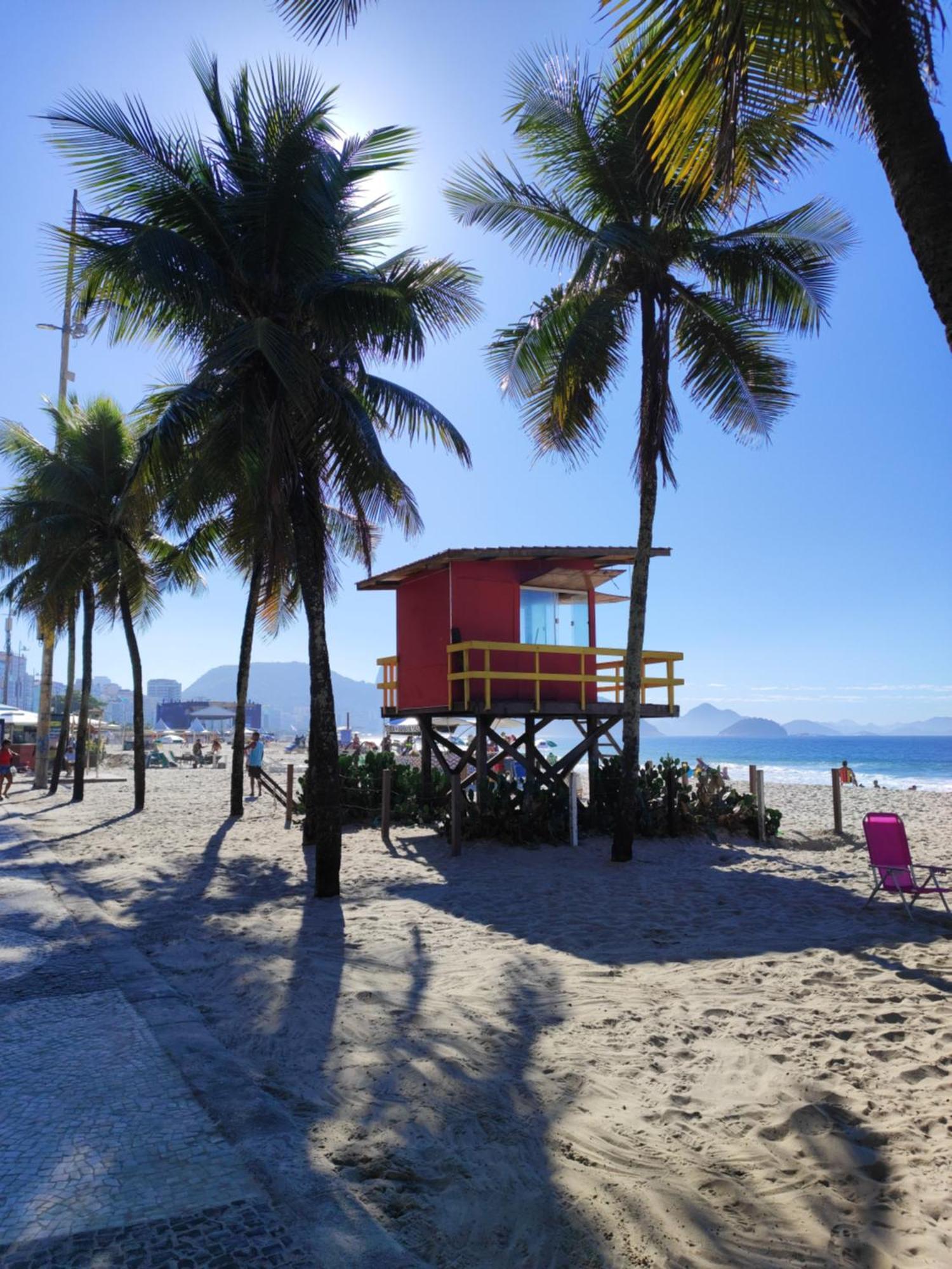 Apartment Beach Copacabana Rio De Janeiro Brazil Exteriör bild