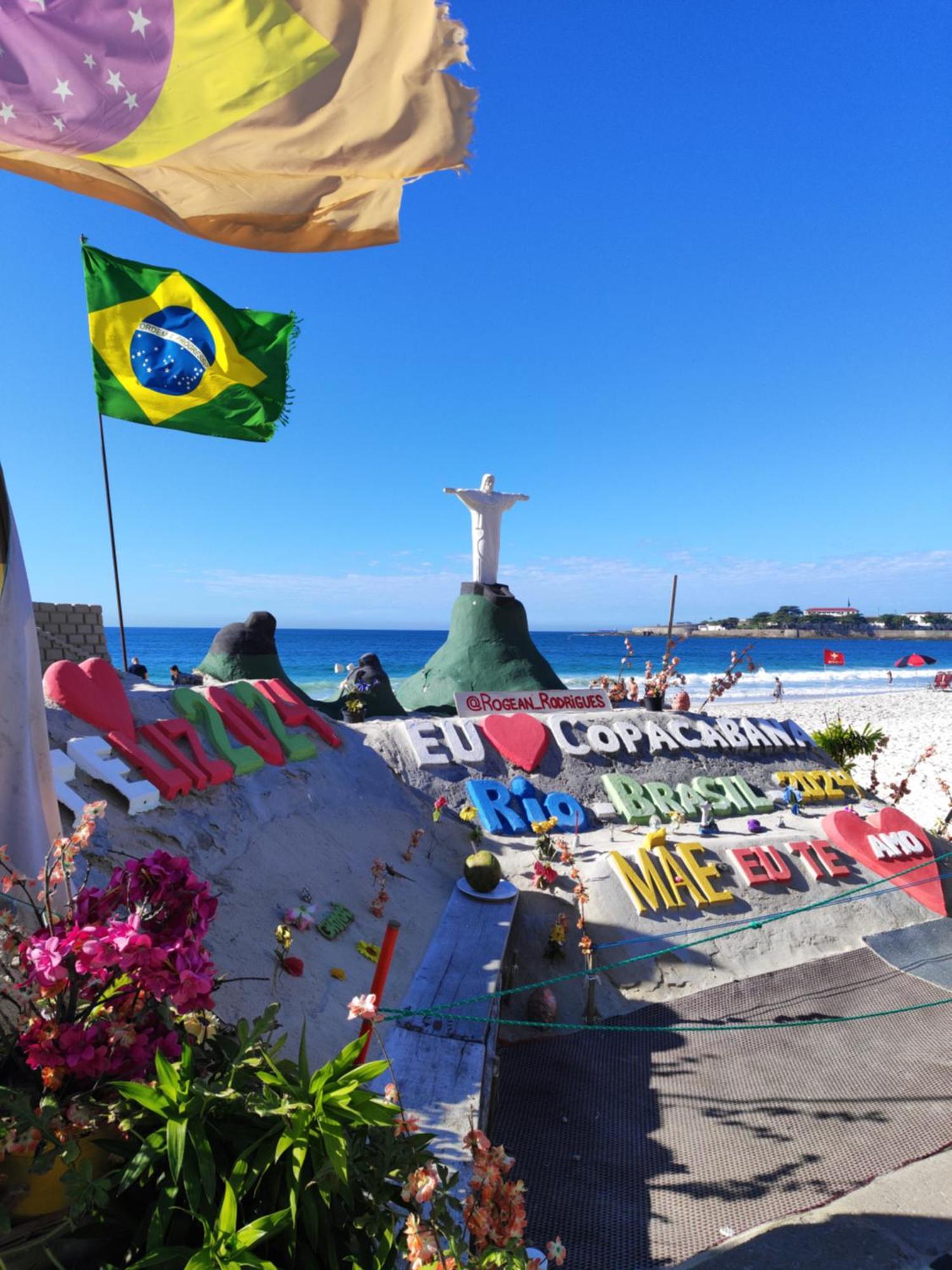 Apartment Beach Copacabana Rio De Janeiro Brazil Exteriör bild